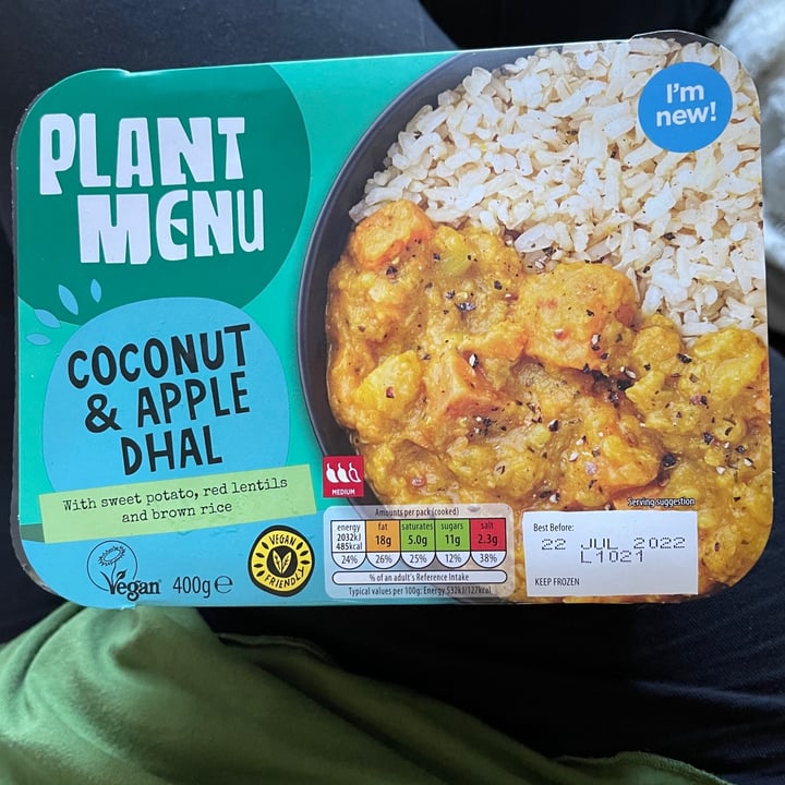 Dhal Menu Plant Menu Coconut & Apple Dhal Review | abillion