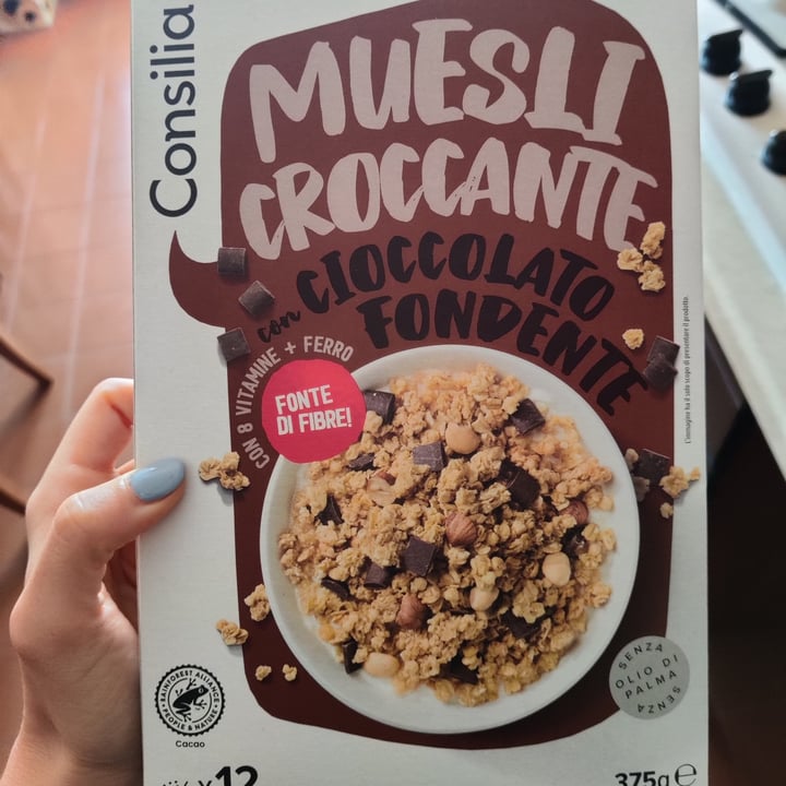 photo of Consilia Muesli Croccante Con Cioccolato Fondente shared by @michelabao on  10 Mar 2022 - review