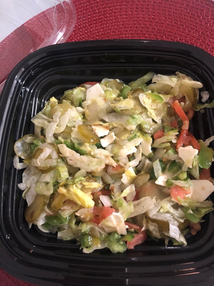 photo of Subway Veggie salad shared by @andymarin on  26 May 2019 - review