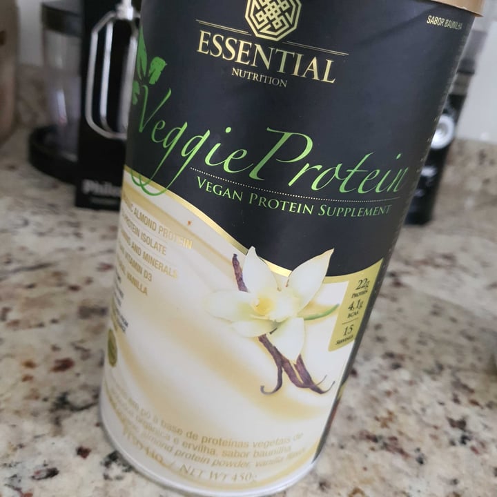 photo of Essential Nutrition Veggie Protein Vanilla shared by @laisla on  15 Jul 2021 - review