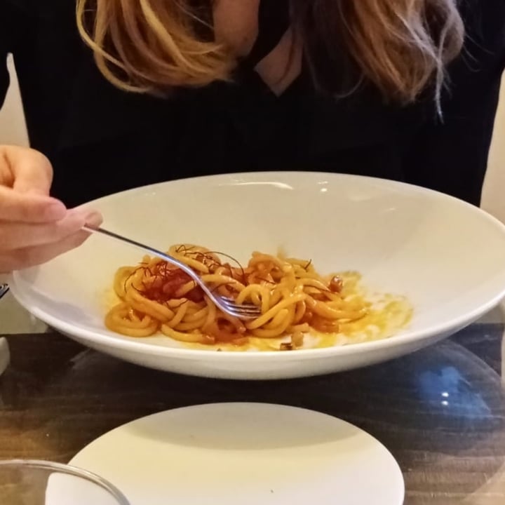 review photo of Capra e Cavoli vegetariano, vegano e pesce Pici con ragù vegano shared by @maty08 on 10 May 2022 - review