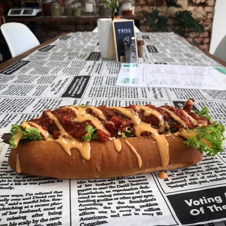 photo of Vegan Streetfood Deli - Obs Vegan Streetfood Hot Dawg shared by @capetownvegan on  13 May 2021 - review