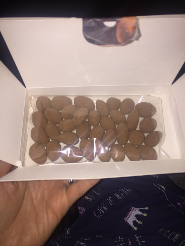 photo of Woolworths Food Dark Chocolate Coated Whole Almonds shared by @taz on  21 Feb 2020 - review