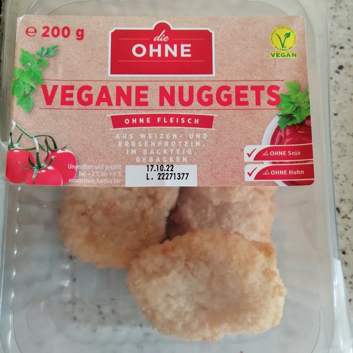photo of Die Ohne Vegane Nuggets shared by @castiel on  02 Dec 2022 - review