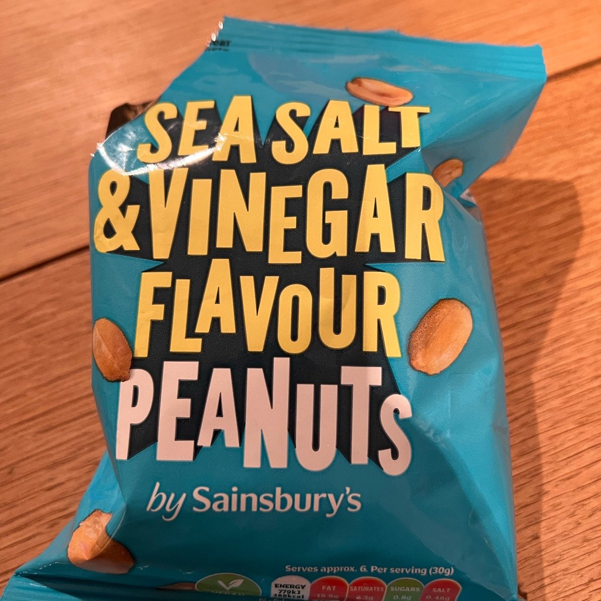Sainsbury's Sea Salt and Vinegar Peanuts Reviews abillion