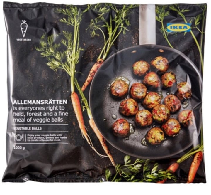photo of Ikea Allemansrätten Vegetable Balls shared by @myexoskull on  13 Aug 2019 - review