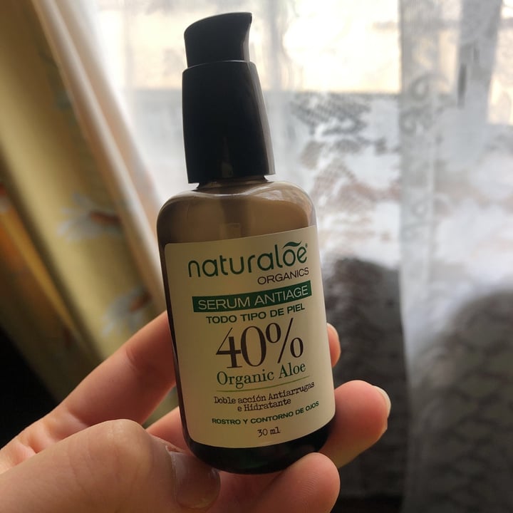 photo of Naturaloe Organics Serum Antiage shared by @carrod1295 on  22 Aug 2020 - review