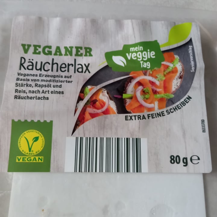 photo of Mein Veggie Tag räucherlax shared by @plantmorri98 on  27 Oct 2022 - review