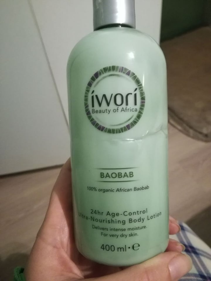 photo of  IWORI (Beauty of Africa) Baobab Ultra-nourishing Body Lotion shared by @cjandersenpost on  30 Sep 2019 - review