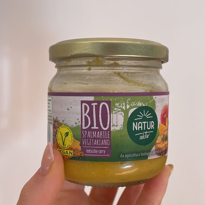 photo of Natur Aktiv Bio spalmabile vegetariano lenticchie e curry shared by @isibelle on  24 Jun 2022 - review