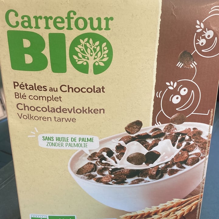 review photo of Carrefour Bio Pétales au Chocolat shared by @yleniaepb on 08 Jul 2022 - review