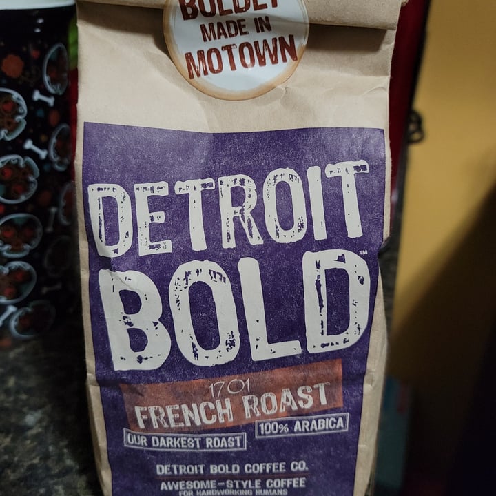 review photo of Detroit Bold Coffee Detroit Bold French Roast shared by @veglasagna on 27 Jun 2021 - review
