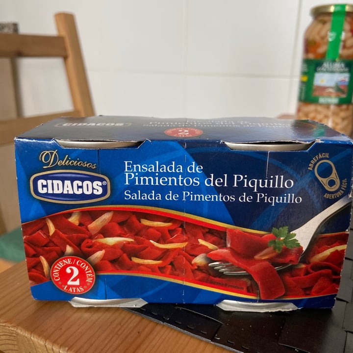 photo of Cidacos Pimientos del piquillo shared by @adrianaduartemotta on  04 Oct 2020 - review