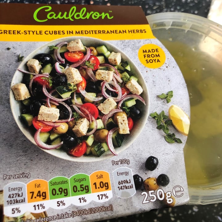 photo of Cauldron Greek-style Cubes in Mediterranean Herbs shared by @cloudnineberry on  20 May 2021 - review