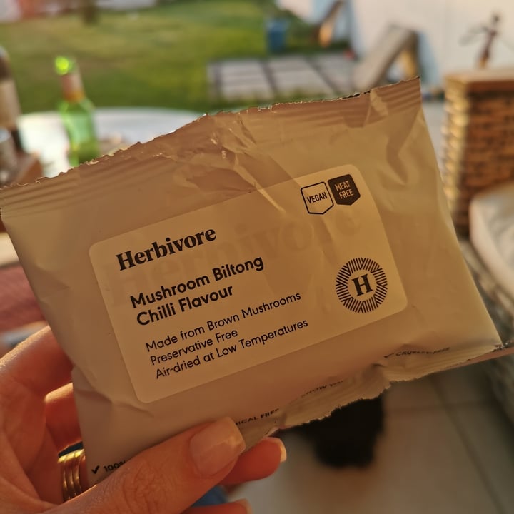 photo of Herbivore Mushroom Biltong shared by @mishbudde on  23 Apr 2020 - review