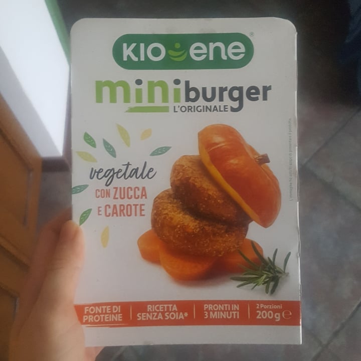review photo of Kioene Mini Burger Zucca E Carote shared by @alicetd on 28 Dec 2021 - review