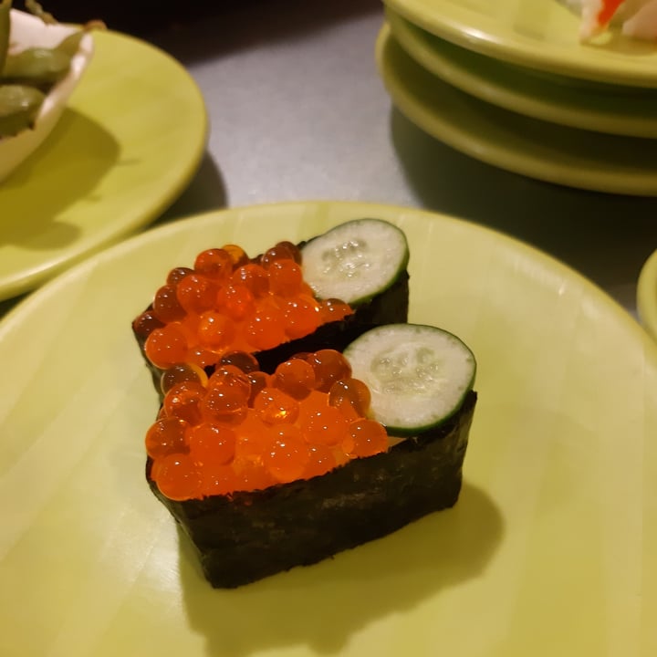 photo of 水問蔬食餐坊 “Fish Egg” Sushi 魚卵壽司 shared by @tracypham on  22 Dec 2020 - review