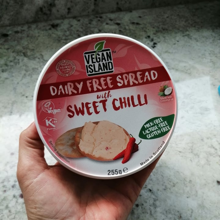 photo of Bute Island Foods Dairy Free Spread with Sweet Chilli shared by @albicha on  27 Jul 2021 - review