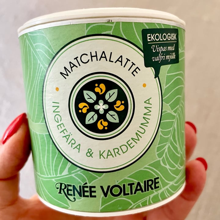 photo of Renée Voltaire Matchalatte shared by @veganmamisweden on  27 May 2022 - review