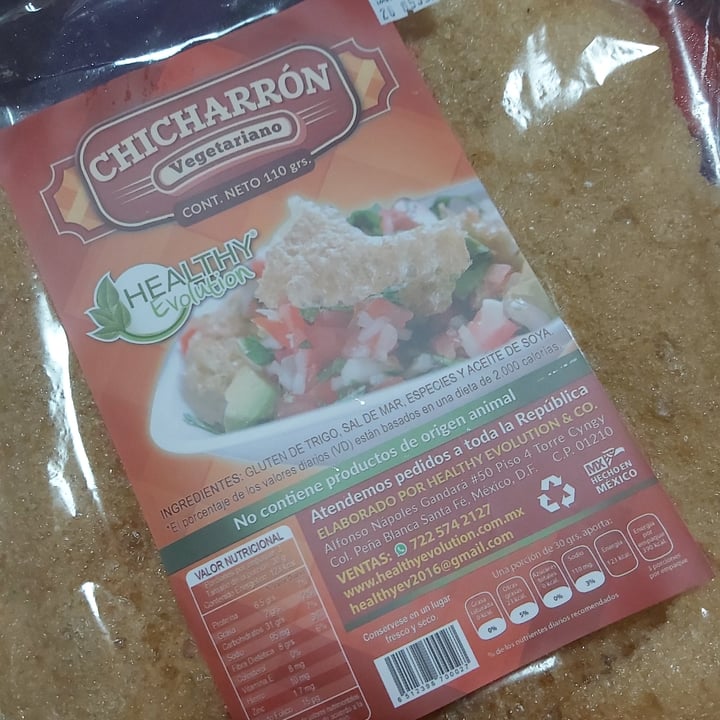photo of Healthy Evolution Chicharron de soya shared by @ghaby on  22 Oct 2020 - review