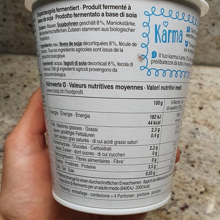 photo of Coop Karma bio sojo nature shared by @erikaciardiello12 on  03 Jun 2022 - review