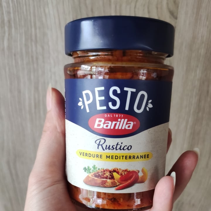 photo of Barilla Pesto Rustico Verdure Mediterranee shared by @ericaatt on  22 Jun 2022 - review