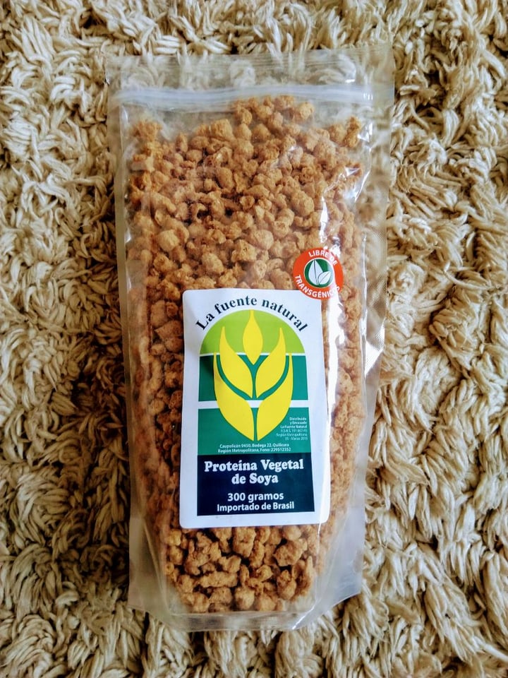 photo of La Fuente Natural Proteína Vegetal De Soya shared by @ferr on  13 Dec 2019 - review