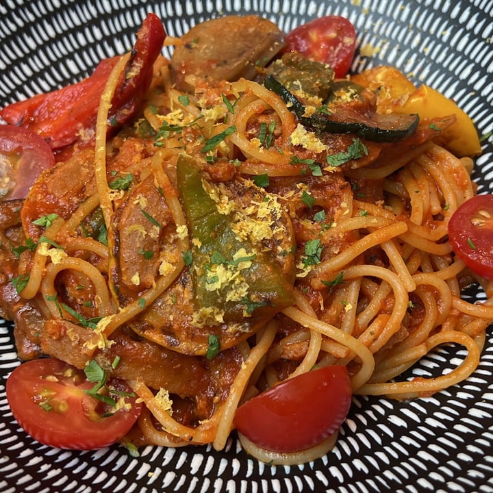 photo of Green Common Singapore Omni Strip Pasta Puttanesca shared by @krze on  20 Jul 2022 - review