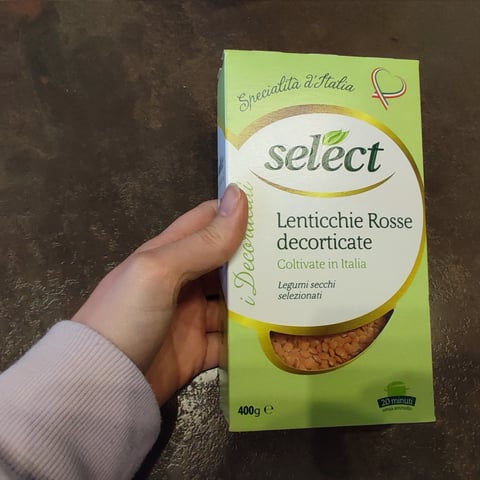 Lenticchie Rosse Decorticate - Legumi Select