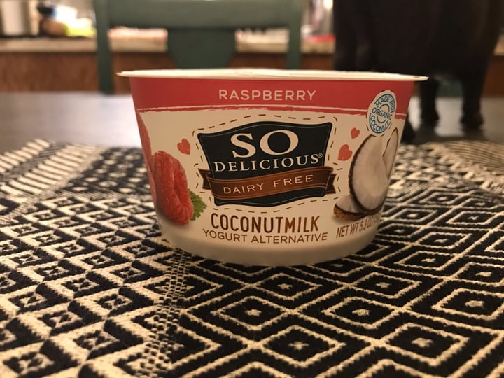 photo of So Delicious Dairy Free Raspberry Coconutmilk Yogurt Alternative shared by @dianna on  10 Dec 2018 - review