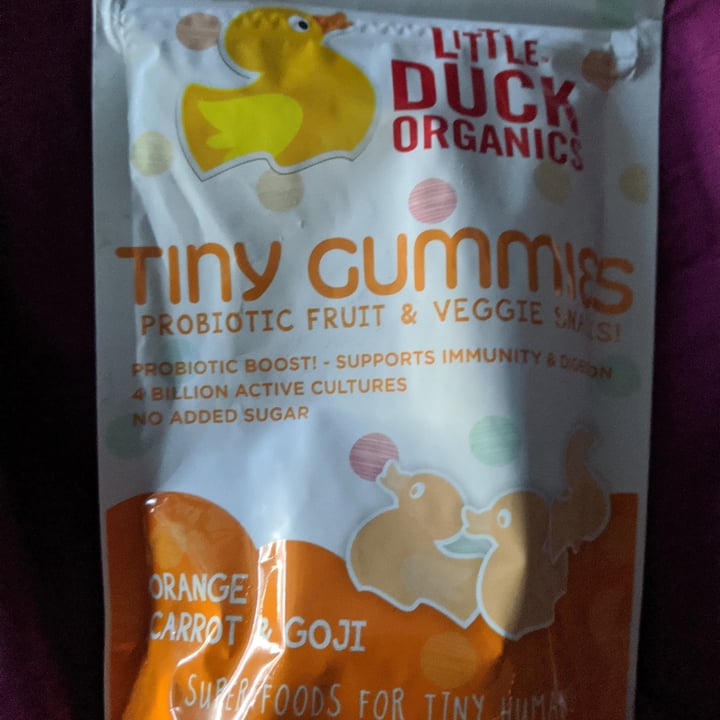 photo of Little Duck Organics Gummies shared by @vegohvegan on  07 Aug 2020 - review