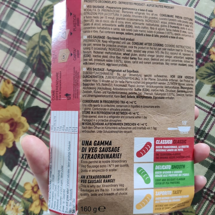 review photo of Liveg Veg sausage shared by @agness on 01 Mar 2022 - review
