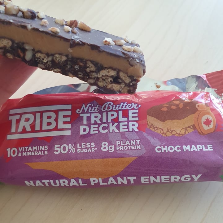 photo of TRIBE Nut butter triple decker shared by @aamanda82 on  18 Apr 2021 - review