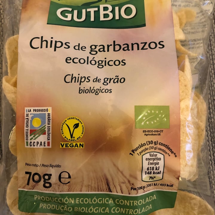 photo of GutBio Chips de Garbanzos shared by @neil on  01 Dec 2020 - review