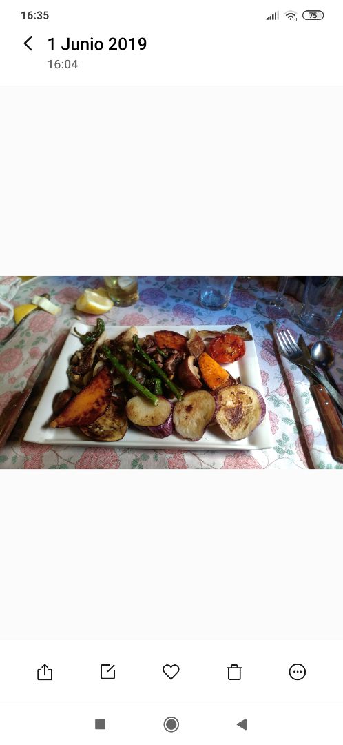 review photo of Restaurante Casa Mercedes Parrillada de verduras shared by @ppraz on 25 Nov 2019 - review