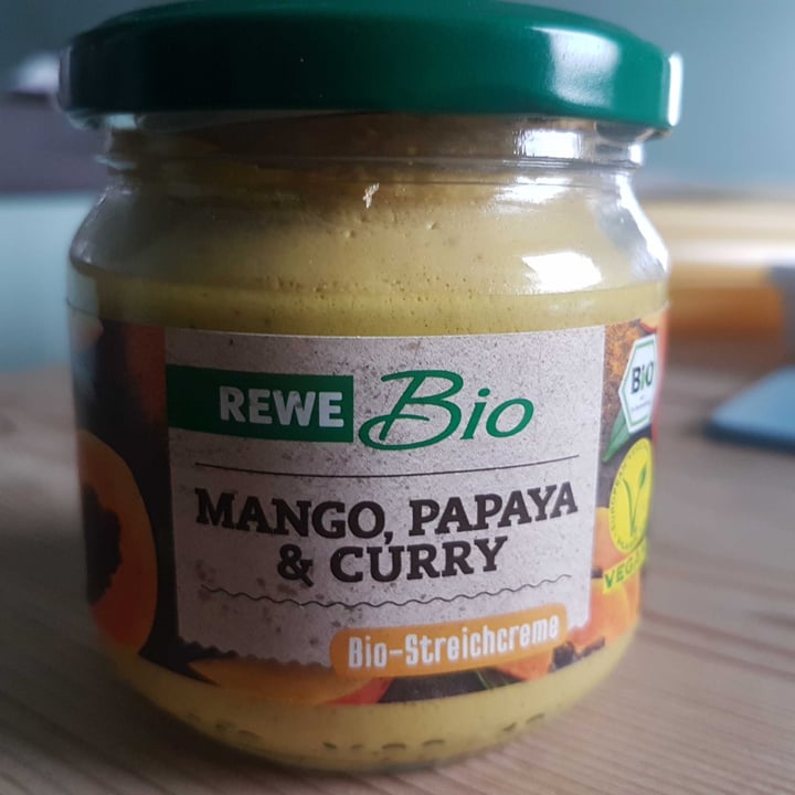 photo of Rewe Bio Bio-Streichcreme Mango, Papaya Curry shared by @iamlauri on  18 Oct 2020 - review
