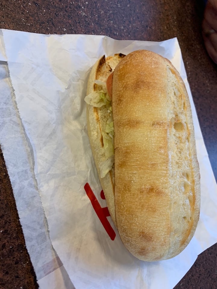 photo of Tim Horton Vegan Sandwich shared by @tzbinden on  14 Oct 2019 - review