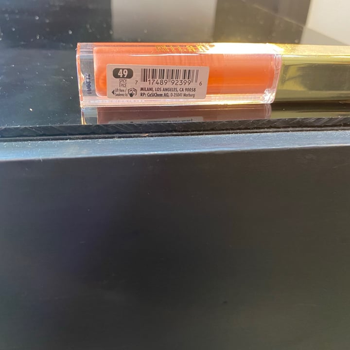 review photo of Milani Amore Mattes Lip Creme Spicy shared by @alicegoldweight on 11 Jul 2020 - review