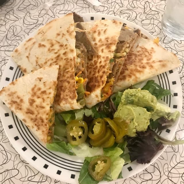 Photo of the dish “Seitan Quesadillas”