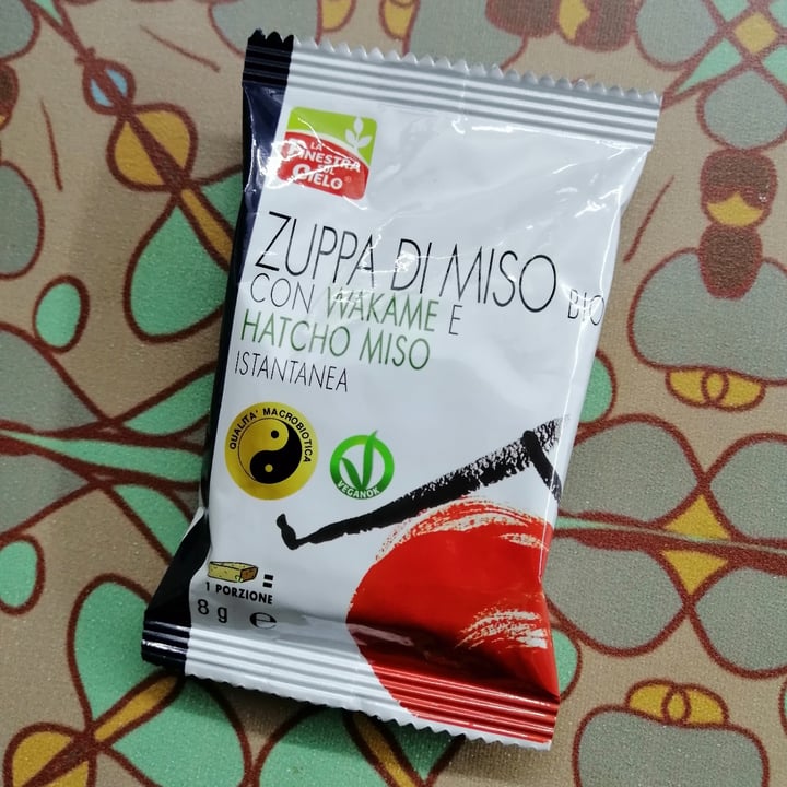 review photo of La Finestra Sul Cielo Zuppa di miso con wakame shared by @vegaia29 on 15 Dec 2021 - review