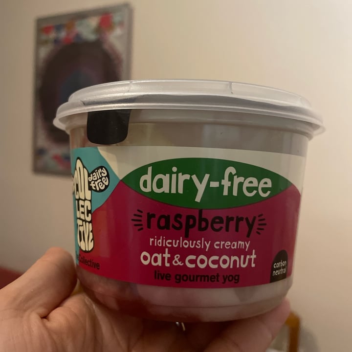 photo of the COLLECTIVE dairy free dairy free raspberry, oat and coconut shared by @mariananana on  24 Jun 2022 - review