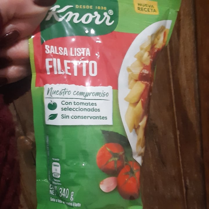 photo of Knorr Salsa Filetto shared by @anana on  25 Sep 2022 - review