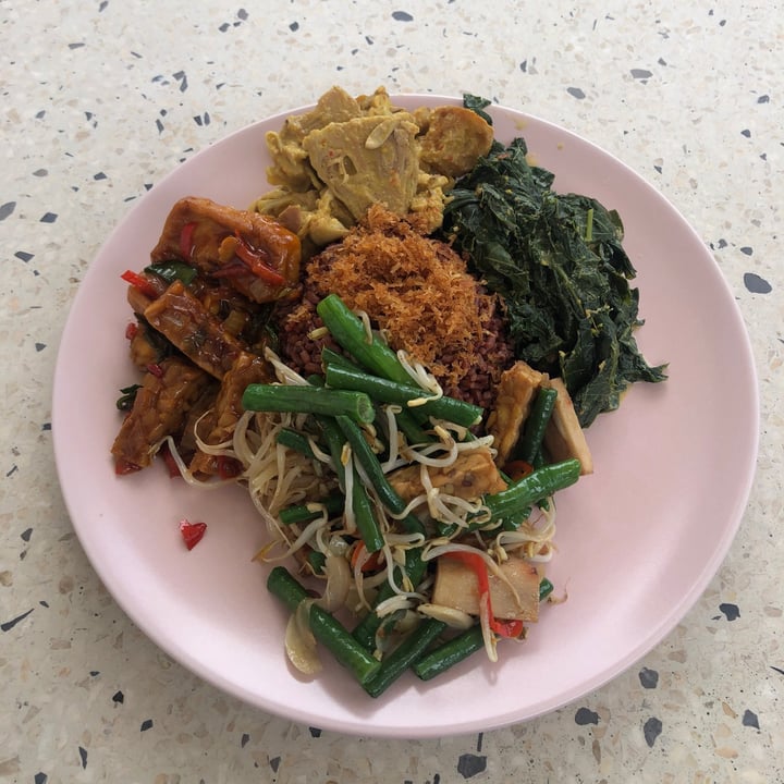 photo of Give Cafe Nasi campur shared by @baliveganclub on  11 Jul 2020 - review