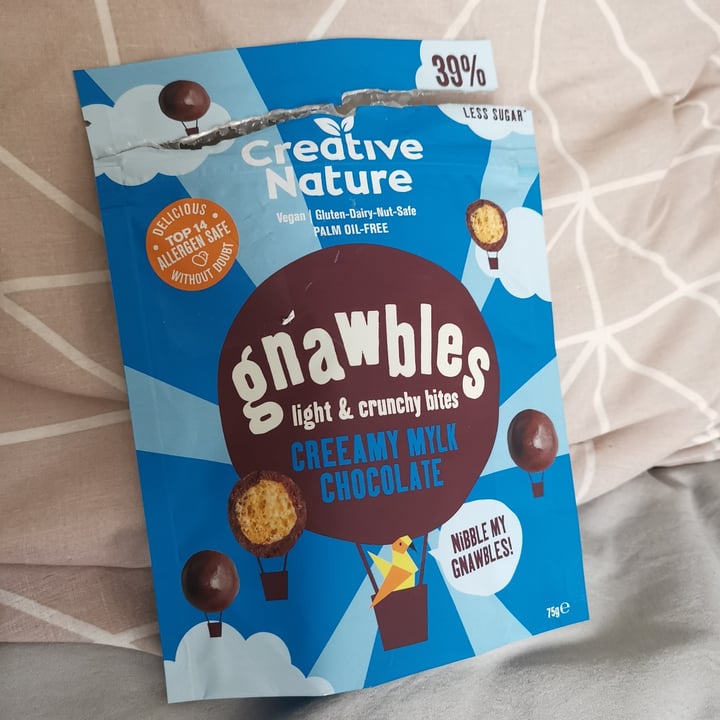 photo of Creative Nature Gnawbles Creamy Milk Chocolate shared by @annamango on  25 Jun 2021 - review