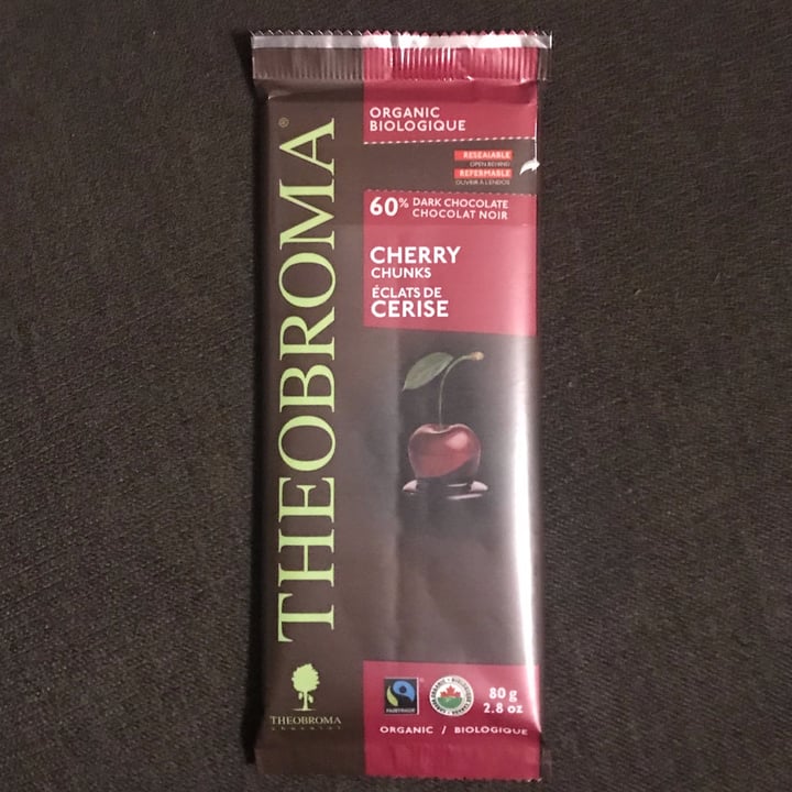 photo of Theobroma Chocolat Theobroma 60% Dark Chocolate Cherry Chunks shared by @j3an-m1chel on  04 Nov 2021 - review