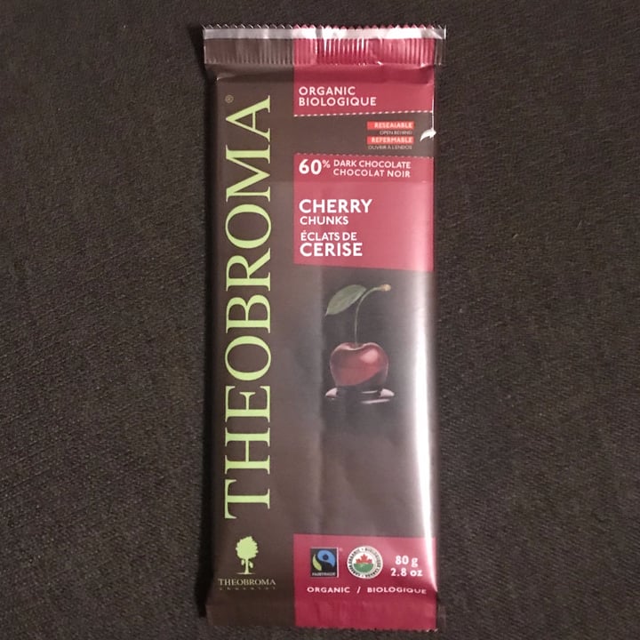 review photo of Theobroma Chocolat Theobroma 60% Dark Chocolate Cherry Chunks shared by @j3an-m1chel on 04 Nov 2021 - review
