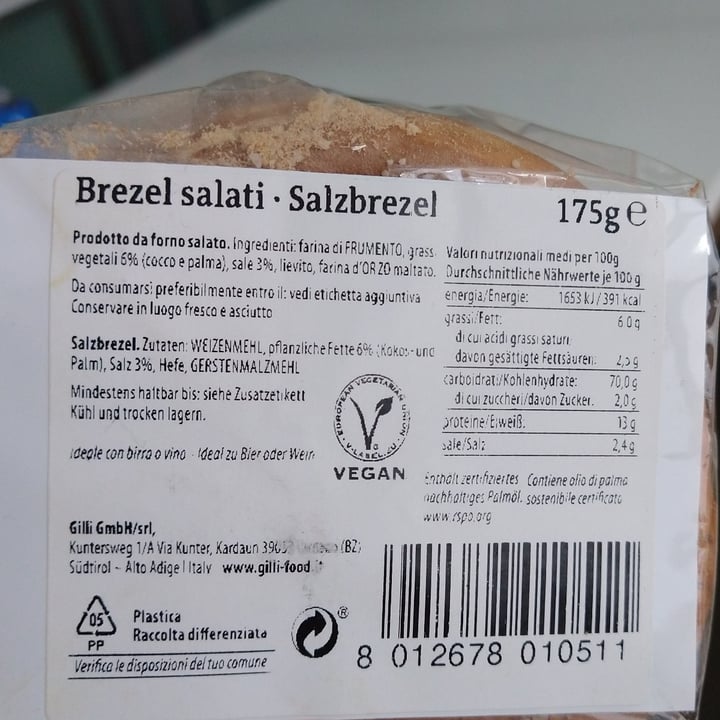 photo of Gilli Brezel salati lavorati a mano shared by @benjidetta on  29 Sep 2022 - review