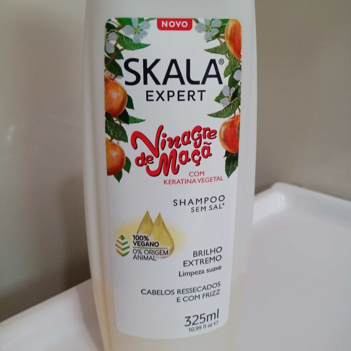 photo of Skala Shampoo vinagre de maçã com queratina vegetal shared by @marianaminervini on  06 Jun 2022 - review