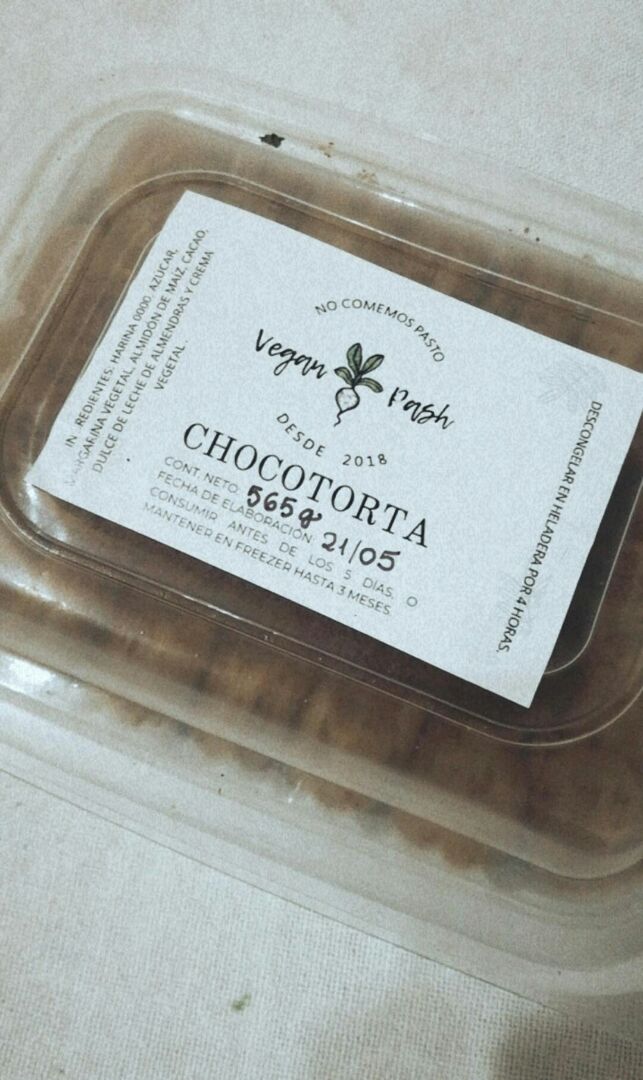 photo of Vegan Pash Chocotorta shared by @luliandreani on  27 May 2020 - review
