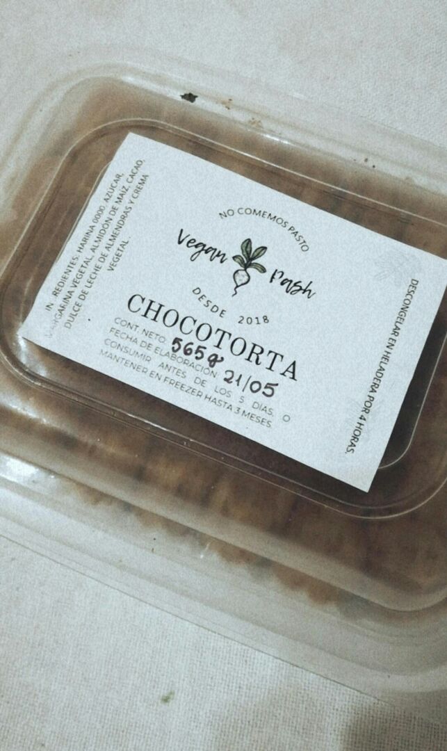 review photo of Vegan Pash Chocotorta shared by @luliandreani on 27 May 2020 - review